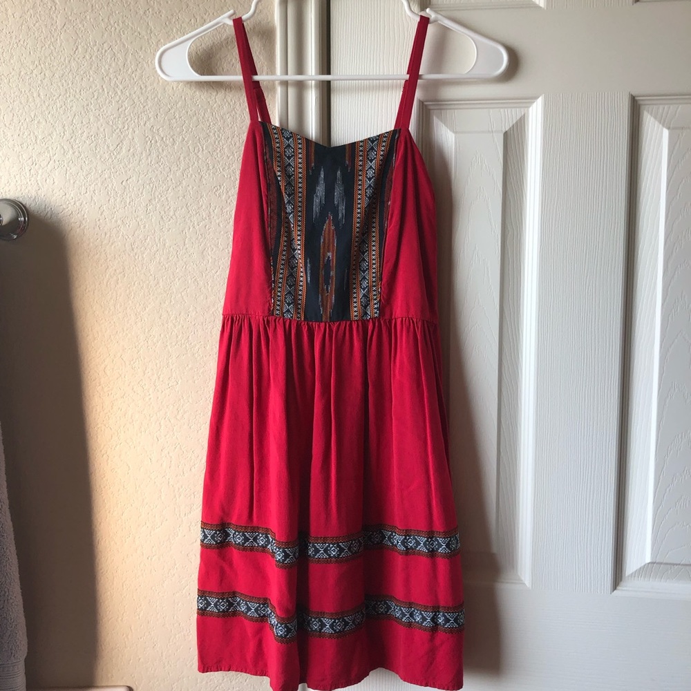 TARGET red dress, size small